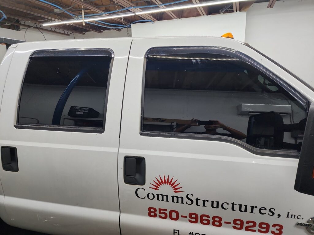 Ford Super Duty window tint Pensacola