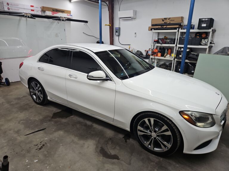 Mercedes Benz C-Class window tinting Pensacola FL