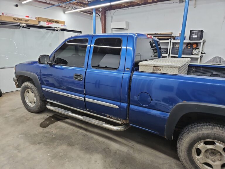 Chevy Silverado window tinting Pensacola FL