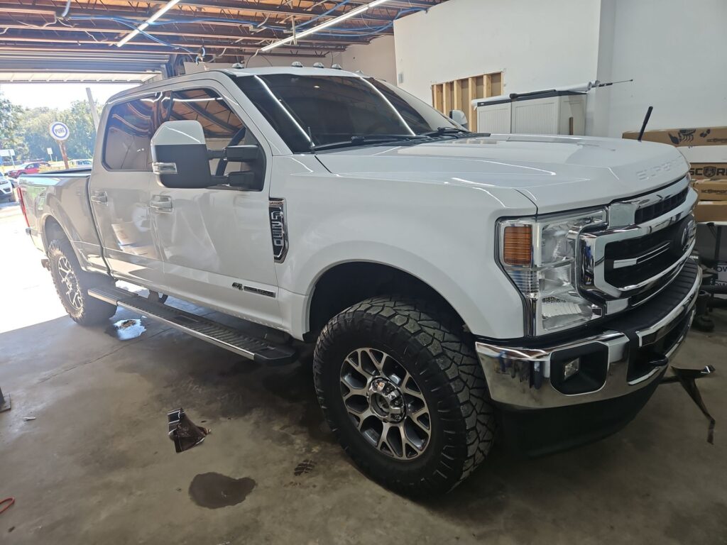 Ford F250 window tinting in Pensacola FL