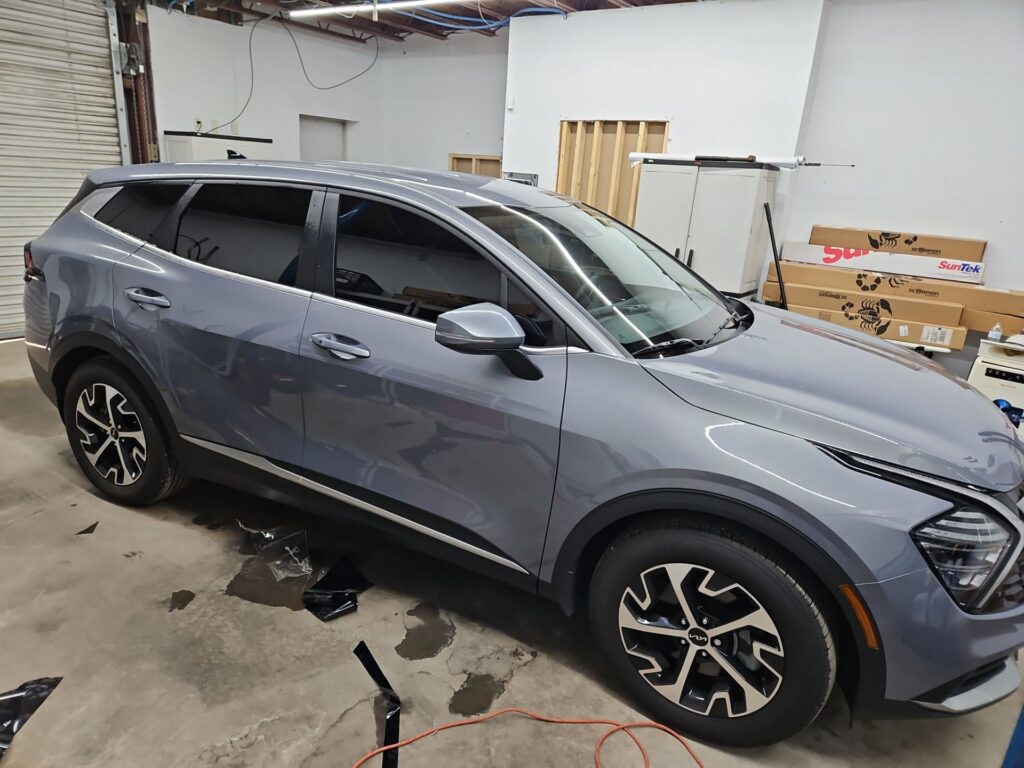 Kia Sportage window tinting in Pensacola FL