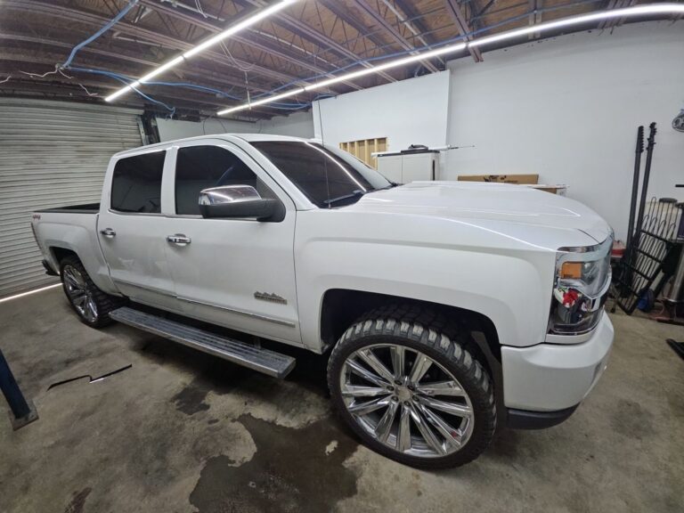 Chevy Silverado window tinting in Pensacola FL