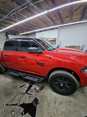 Dodge Ram Window Tinting Project in Pensacola FL