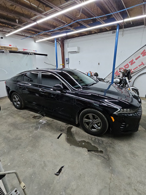 Kia K5 Window Tinting Installation in Pensacola FL