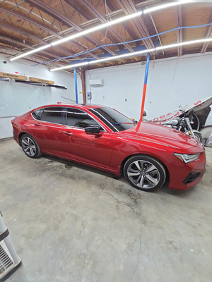 Auto Tinting Installation For Acura Tlx in Pensacola FL