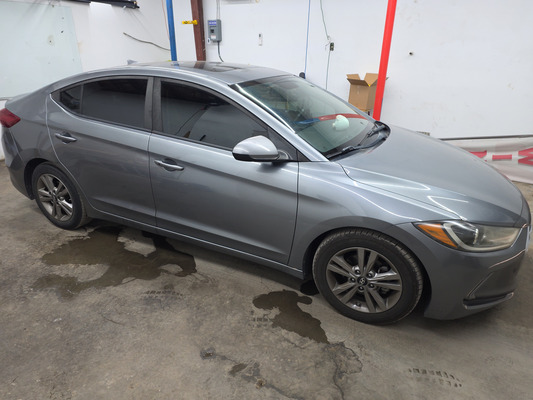 Window Tinting For Hyundai Elantra Vehicle Project in Pensacola FL