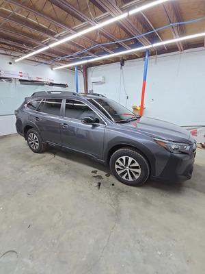 Window Tinting For Subaru Outback Vehicle Project in Pensacola FL