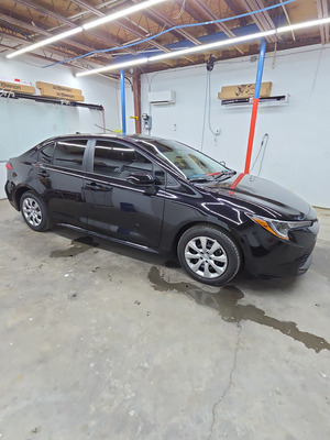Window Tinting Service For Toyota Corolla Vehicle in Pensacola FL
