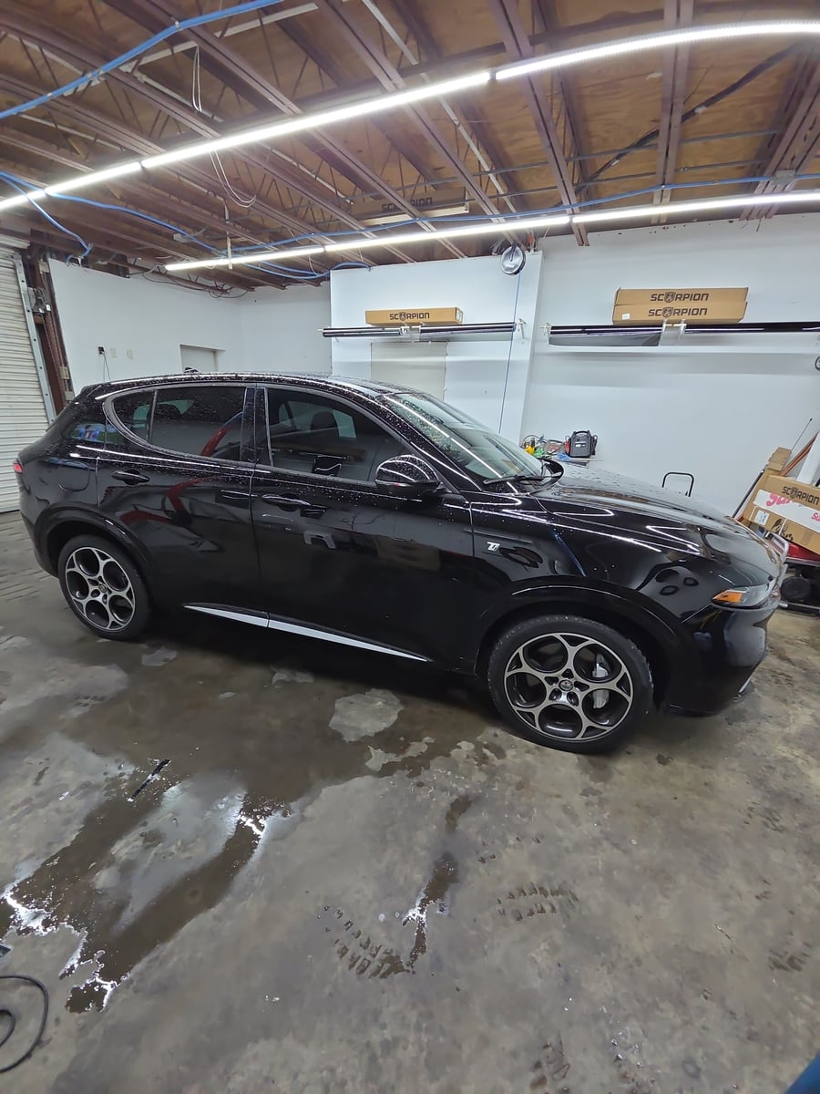 Alfa Romeo SUV ceramic coating and paint protection detailing